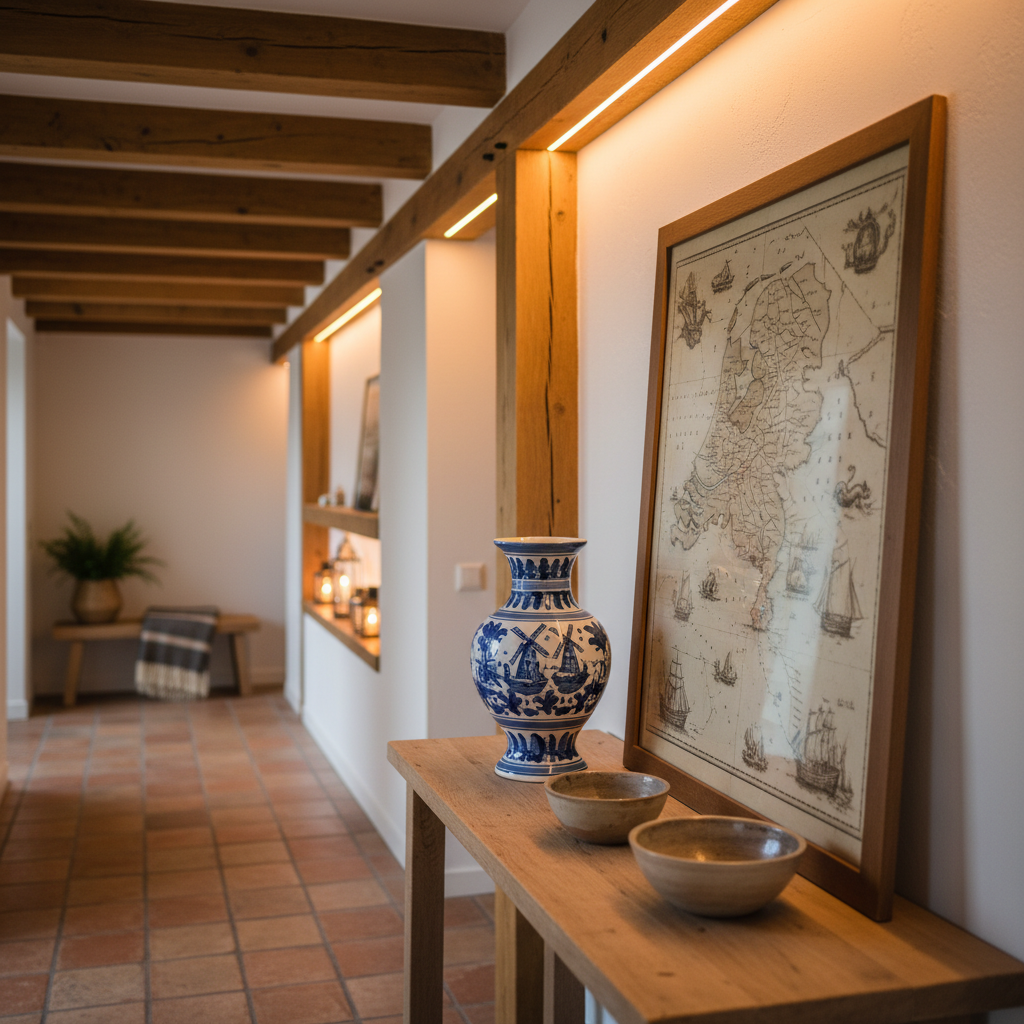 Slimme verlichting accentueert lokale kunst en cultuur in de verhuurwoning