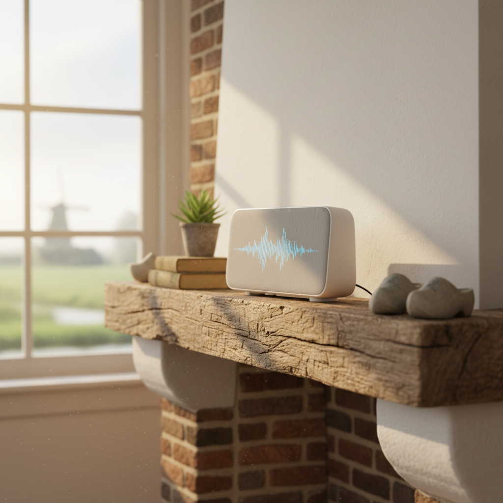 Slimme speaker voor audiovisuele gastbeleving en lokale muziek