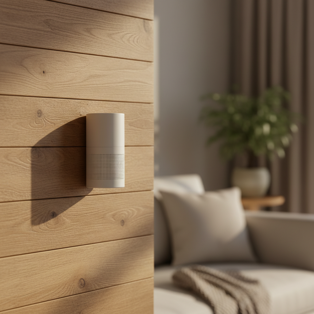 Geluidsmeter voor monitoring van huisregels in een vakantiewoning