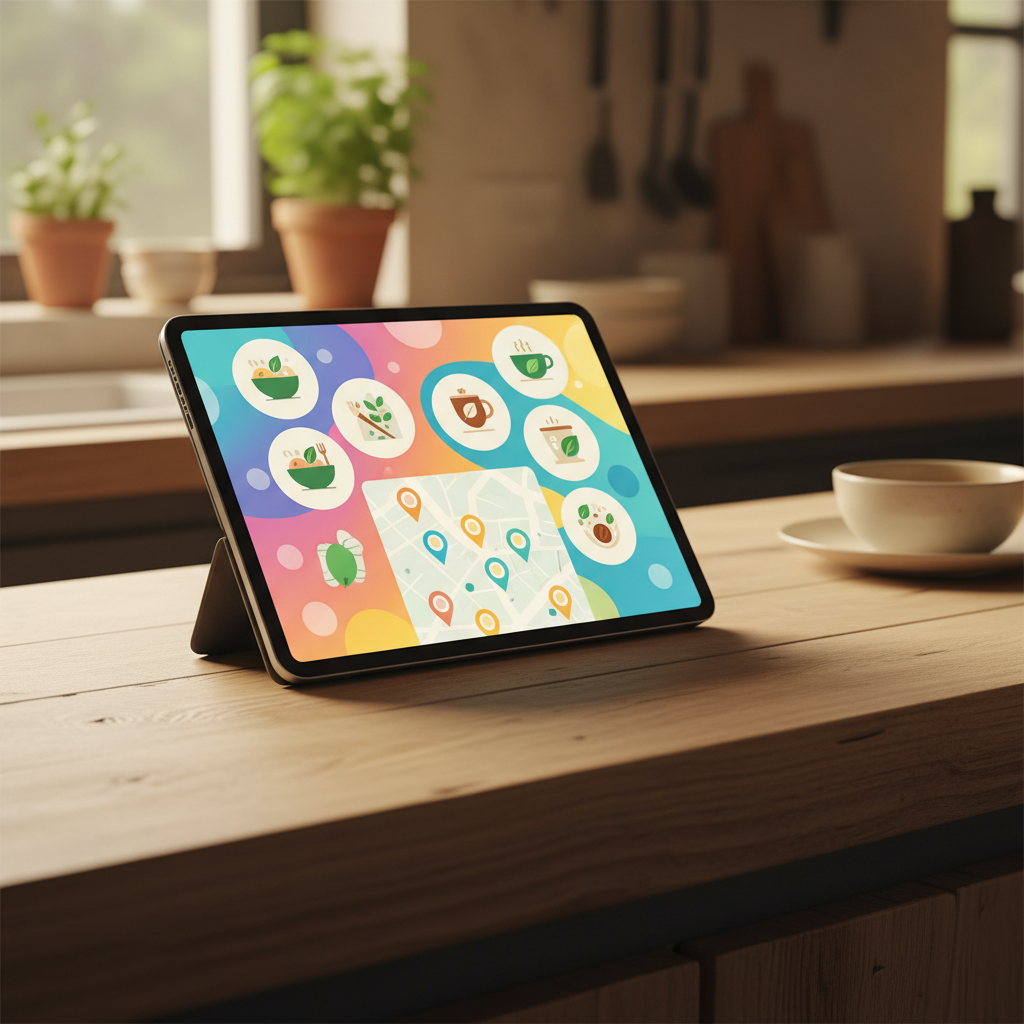 Digitaal gastenboek met gepersonaliseerde tips voor een optimale gastbeleving.