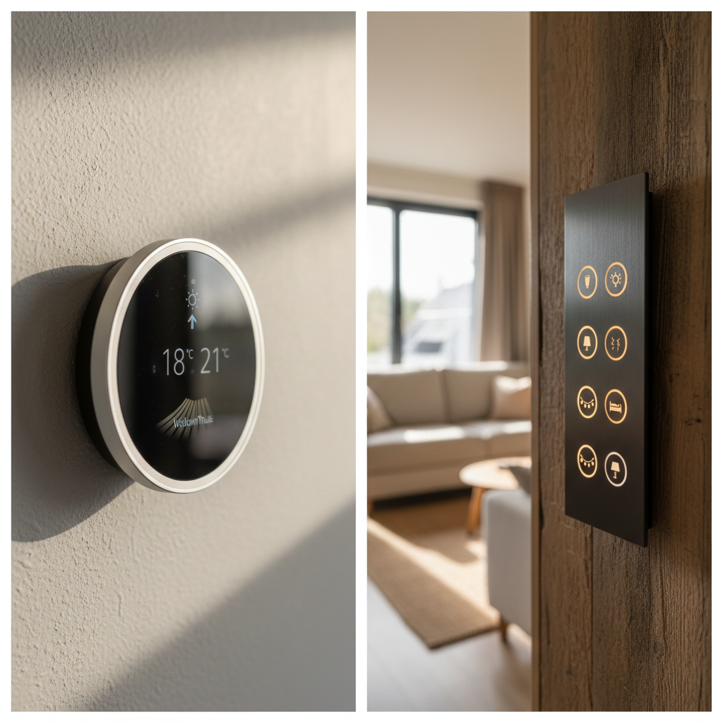 Geautomatiseerde klimaatbeheersing en verlichting voor een gepersonaliseerde gastbeleving.