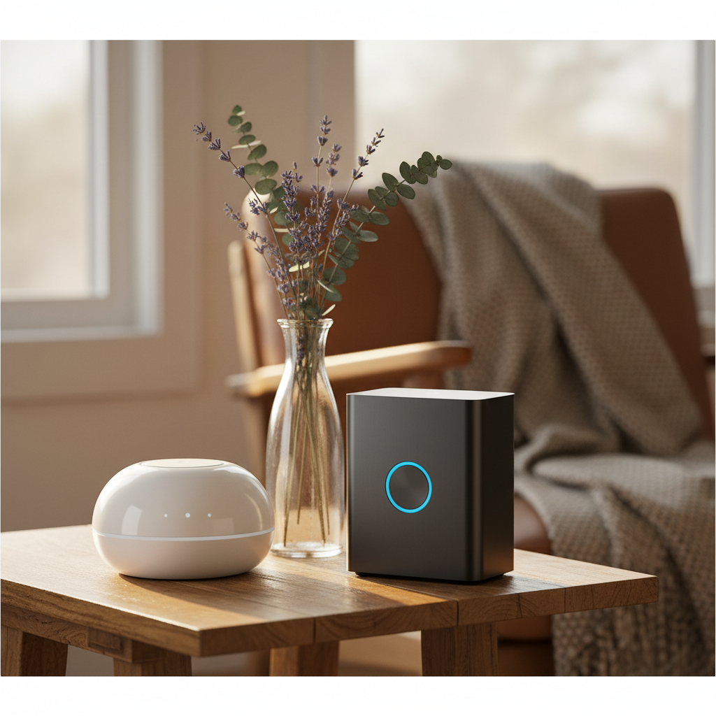 Smart home hubs voor het koppelen van veiligheidssystemen