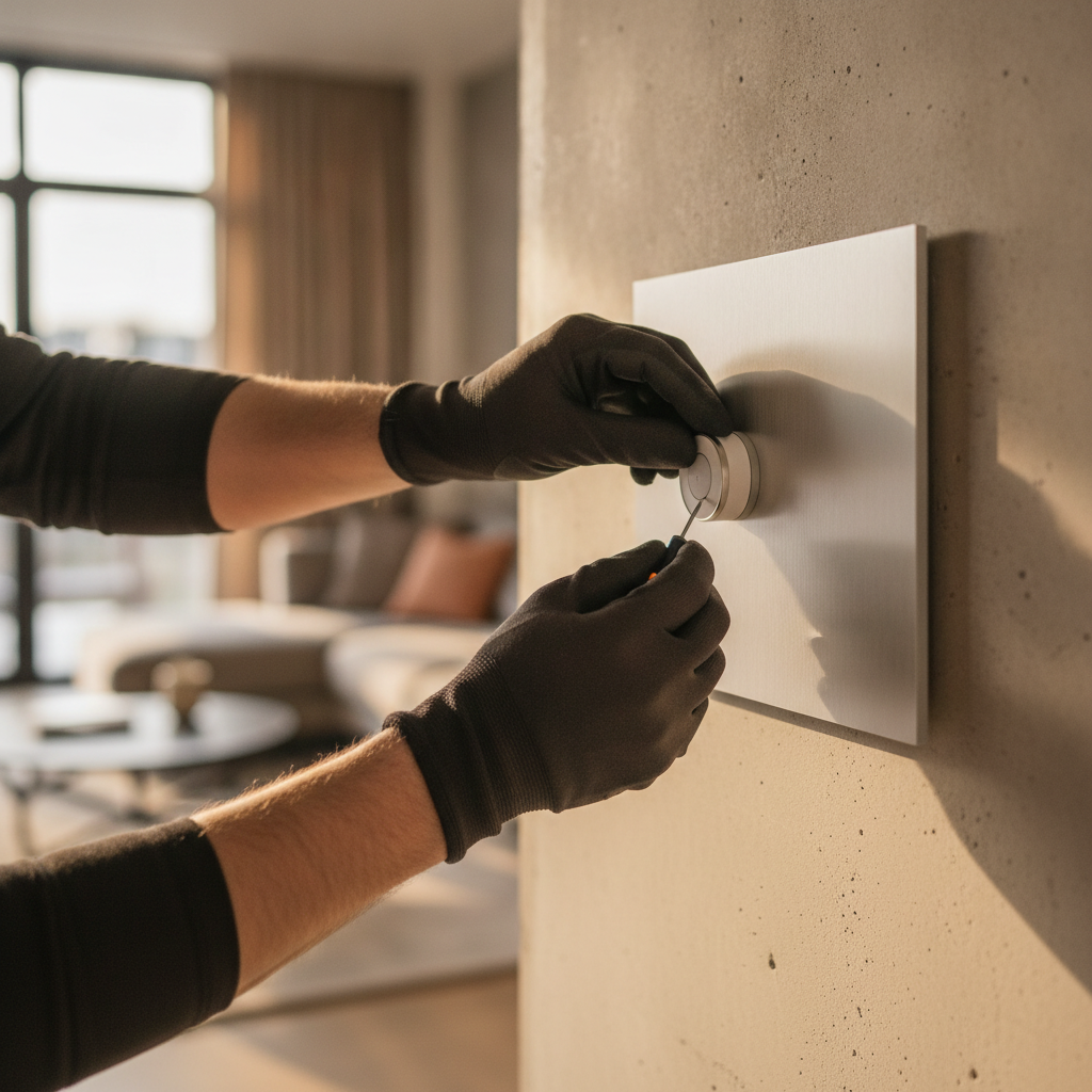 Vakkundige installatie van slimme veiligheidssystemen